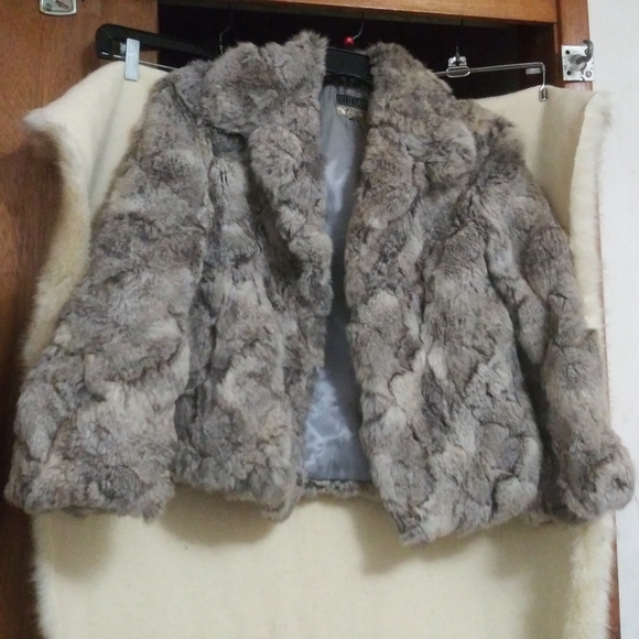 dd sloane Jackets & Blazers - D.D. Sloane Rabbit Fur Coat